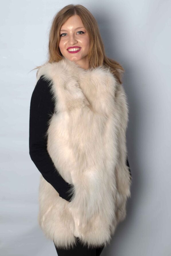 Vest White-Cream