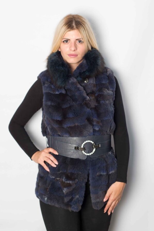 Vest fox blue
