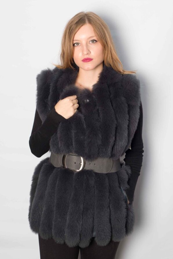 Vest fox rough-grey