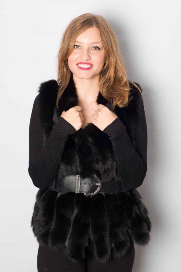 Vest fox black