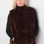 Vest brown fox