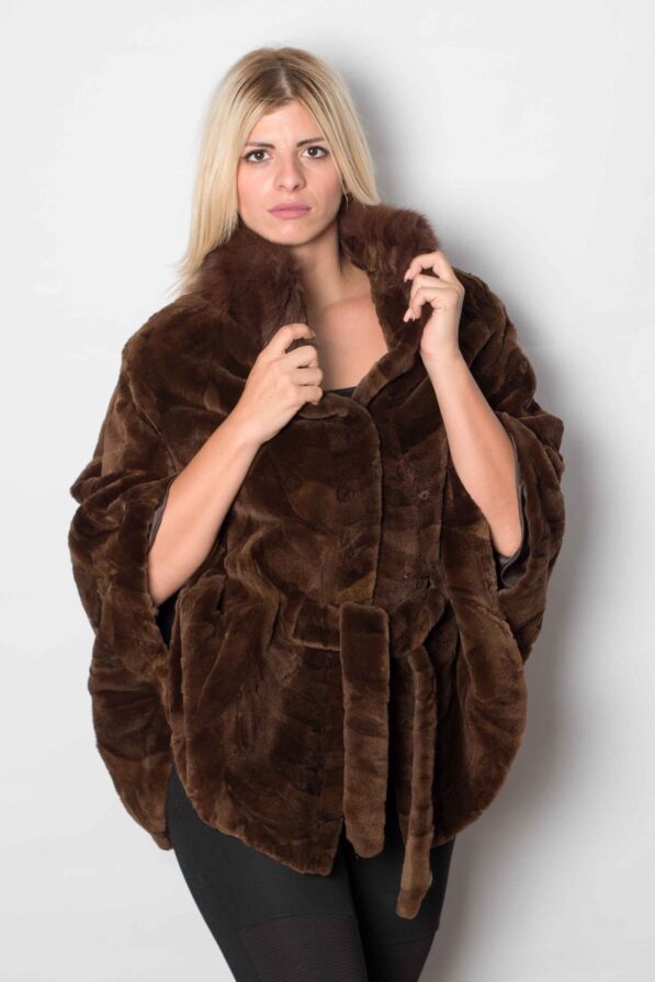 Fox cloak brown