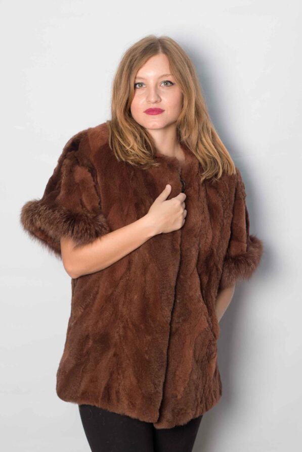 Cloaks fox cognac-brown
