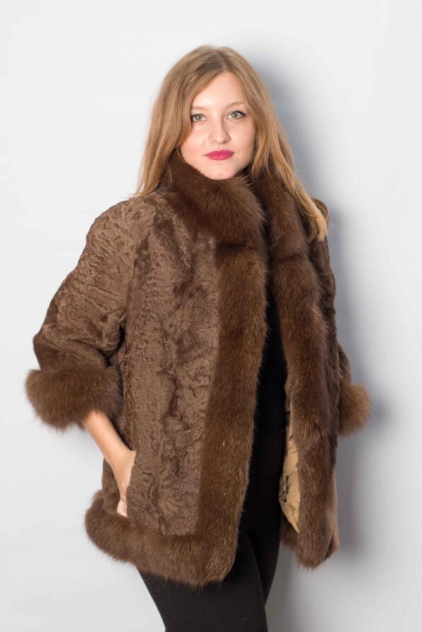 Cloak fox brown