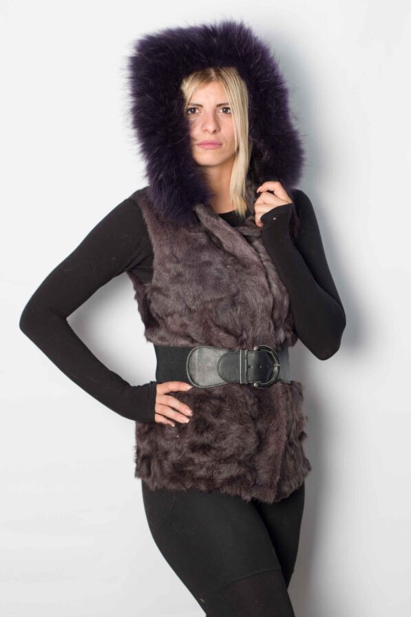 Purple goat Vest